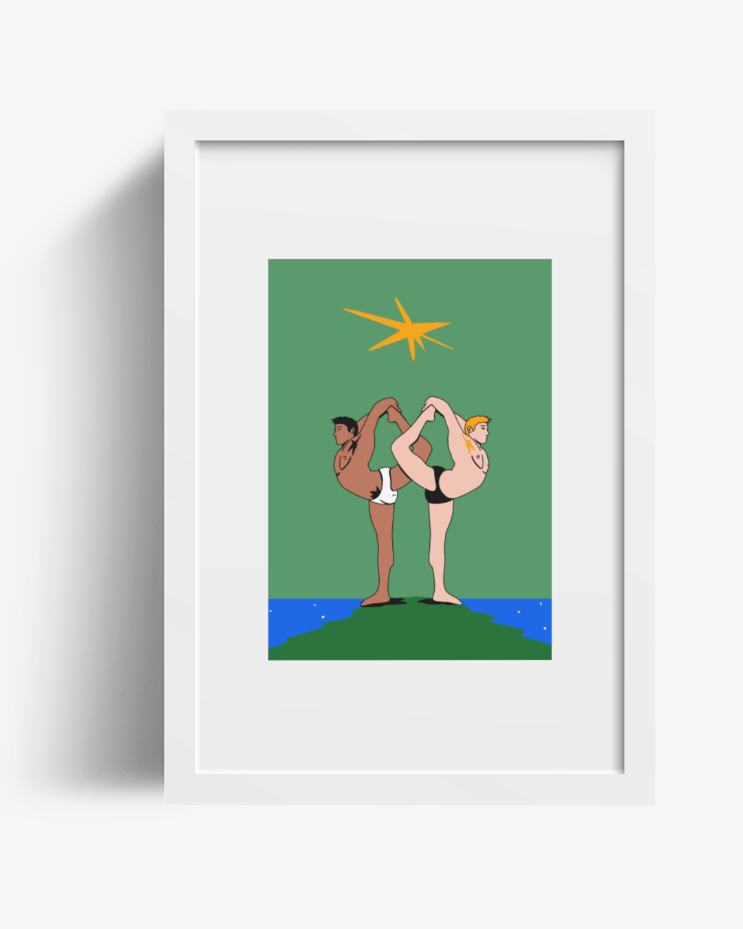 Starlit Balance: Partners in Poise