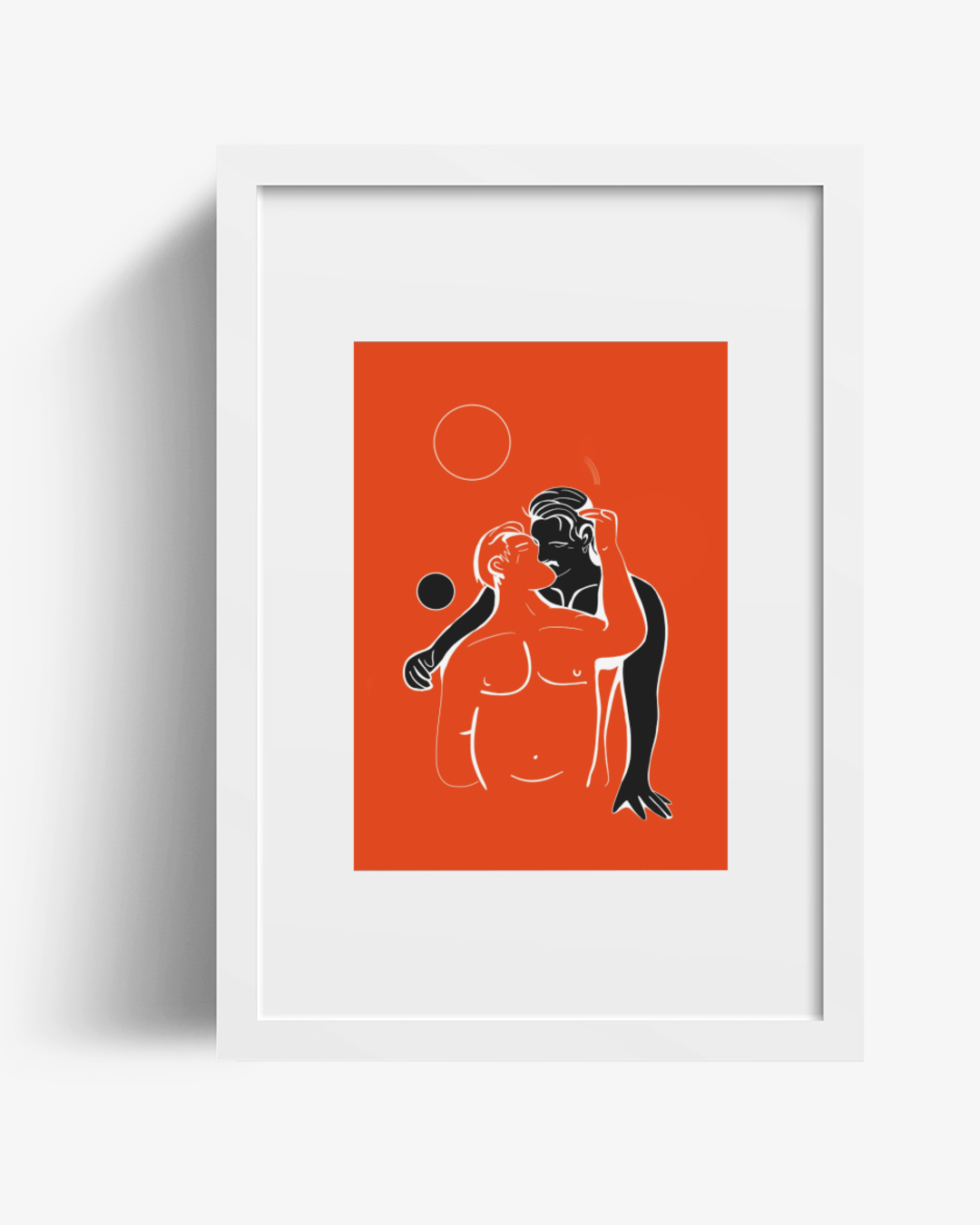 Celestial Touch: Radiant Embrace