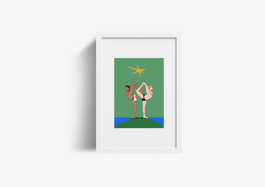 Starlit Balance: Partners in Poise