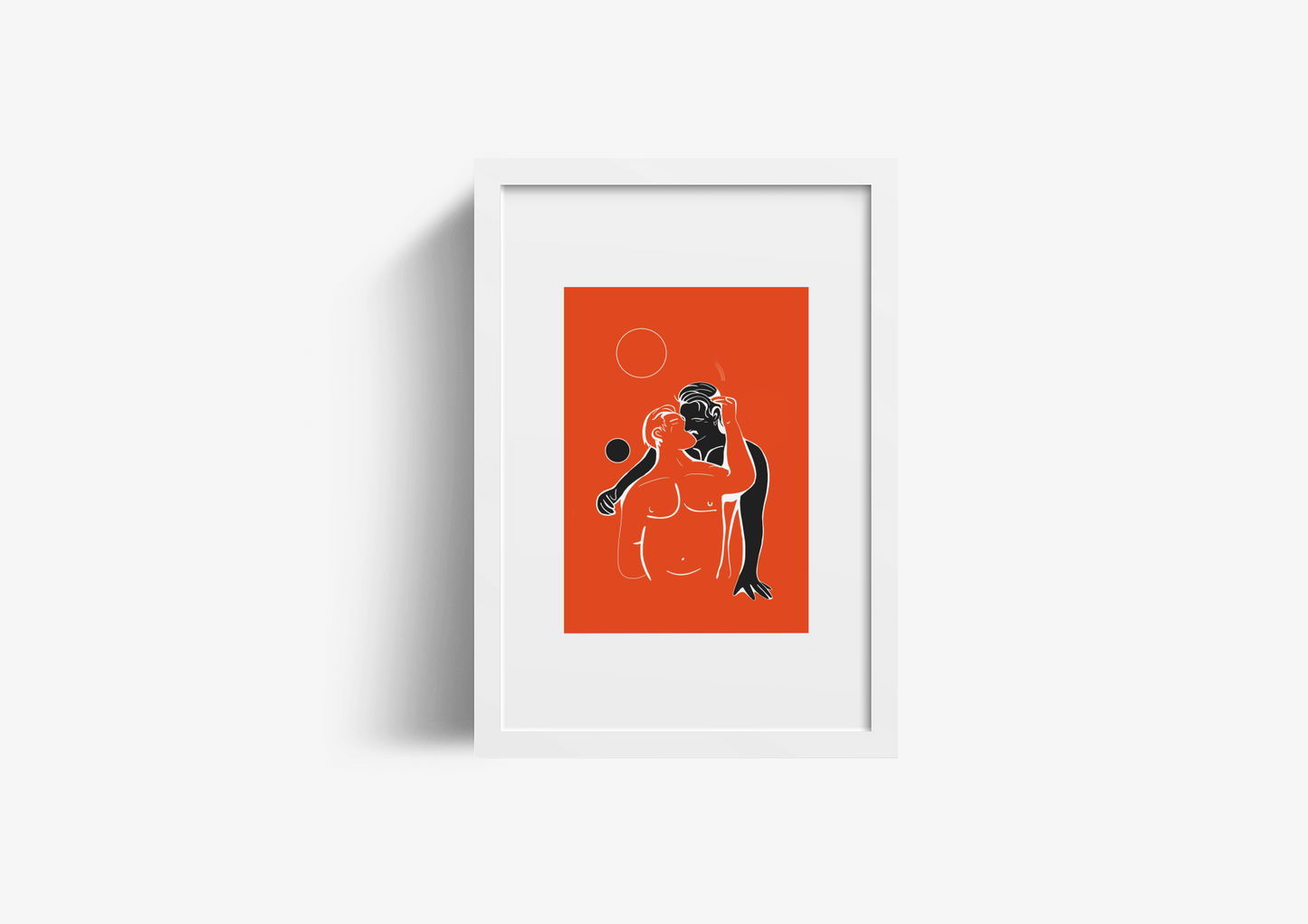 Celestial Touch: Radiant Embrace