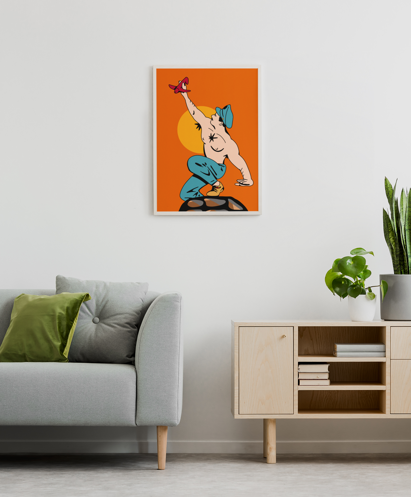 Summit Joy: Flight at Dusk