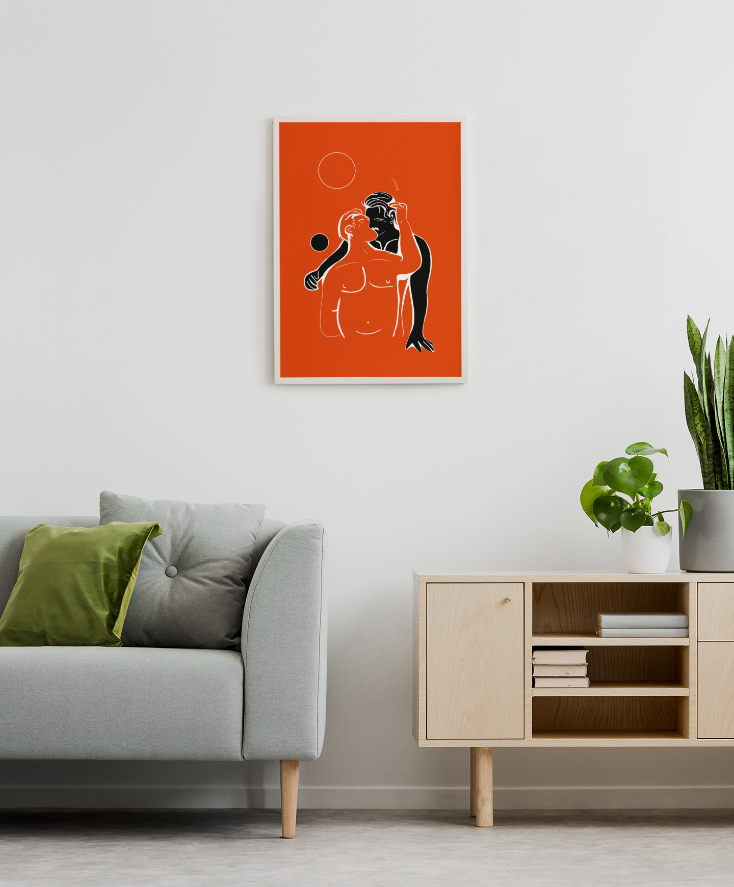 Celestial Touch: Radiant Embrace