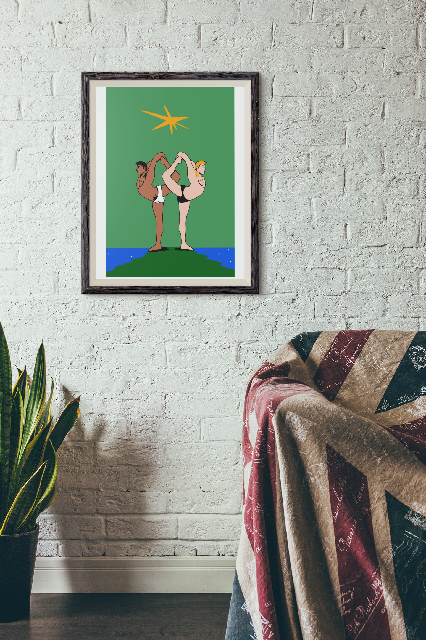 Starlit Balance: Partners in Poise